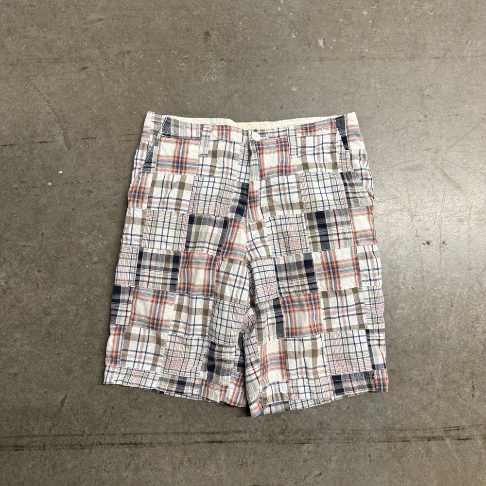 Urban Pipeline Mens Patchwork Plaid Shorts Multi Color Cotton Size 34 4H12RURT8